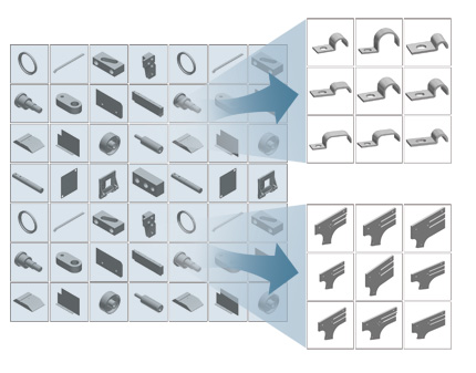 Semiautomatic classification with the Geometrical Similarity Search CADENAS GEOsearch